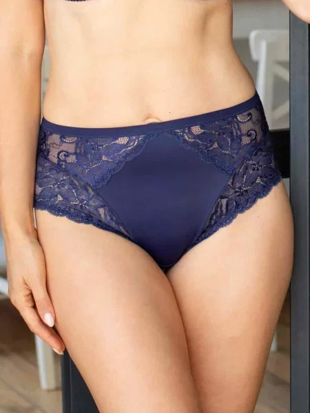 Женские трусики макси VIOLET сині