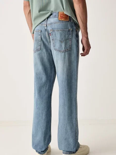 Levi's jeansy LOOSE STRAIGHT niebieskie