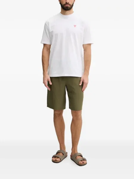Pantaloni scurți Guess cu cordon verde