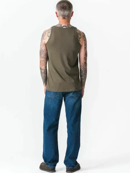TEESHOPPEN Tricou Basic Tanktop verde