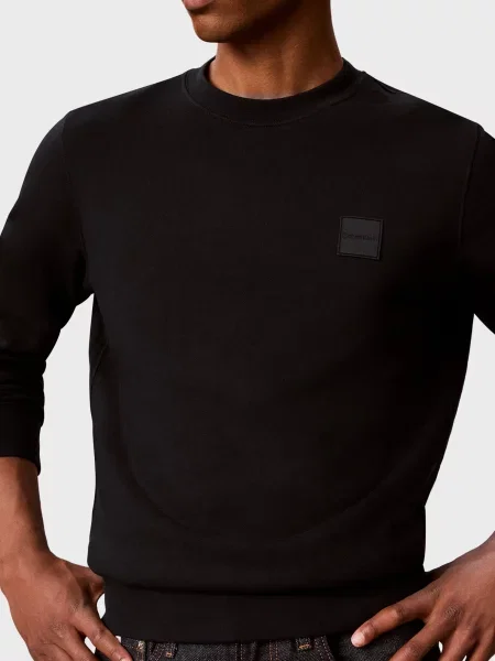 Махровый свитшот Calvin Klein черный