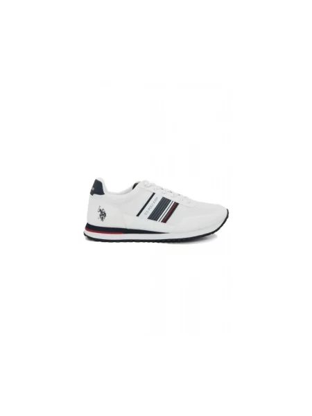 Sneakersy U.s Polo Assn. skórzane białe