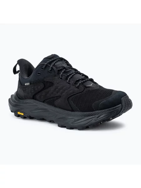 Încălțăminte turistică pentru bărbați HOKA Anacapa 2 Low GTX black/black negru