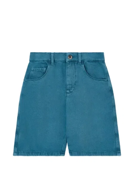 Bermudy dziecięce Emporio Armani niebieskie