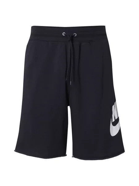 Nike Sportswear Hlače CLUB ALUMNI črna bela