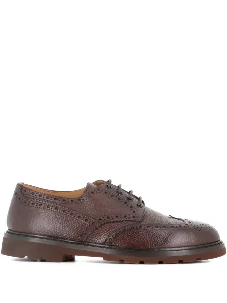 Brogues Henderson Baracco din piele maro