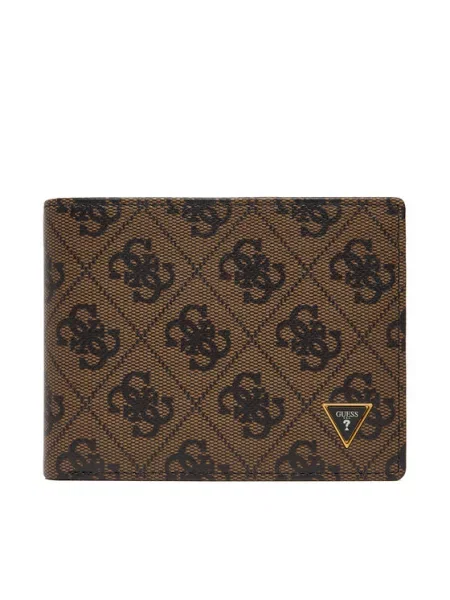 GUESS Denarnica VEZZOLA / temno rjava