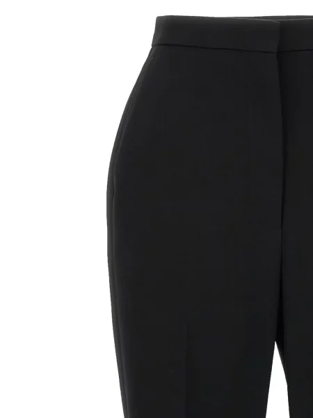 Pantaloni Givenchy din satin negru