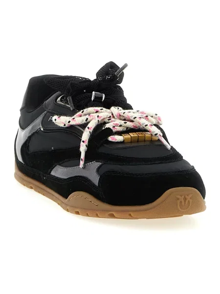 PINKO Obuwie Kobieta 41 EU Skóra Yulia 01 Sneakers czarny