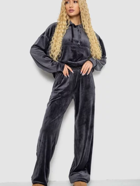 Костюмный спортивный костюм Ager серый