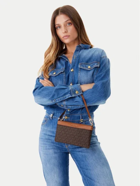 Kabelka MICHAEL Michael Kors hnědá
