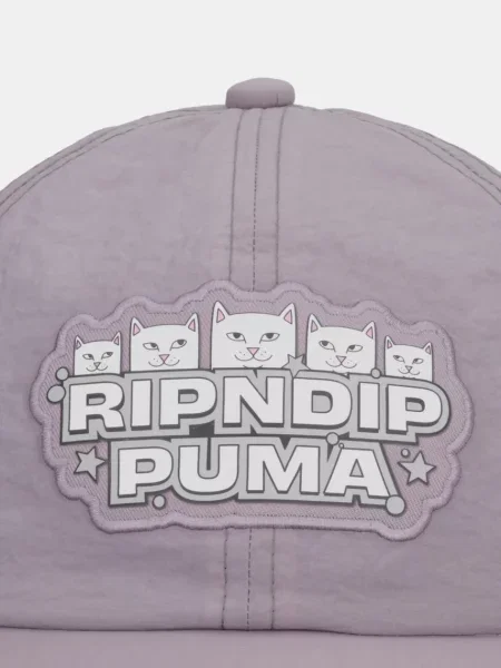 Кепка Puma PUMA x RIPNDIP фіолетовий