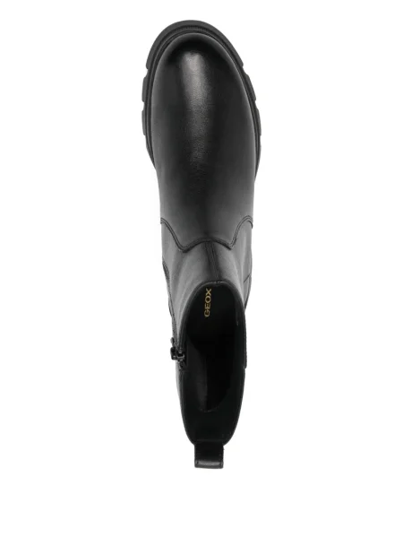 Botine Geox din piele negru