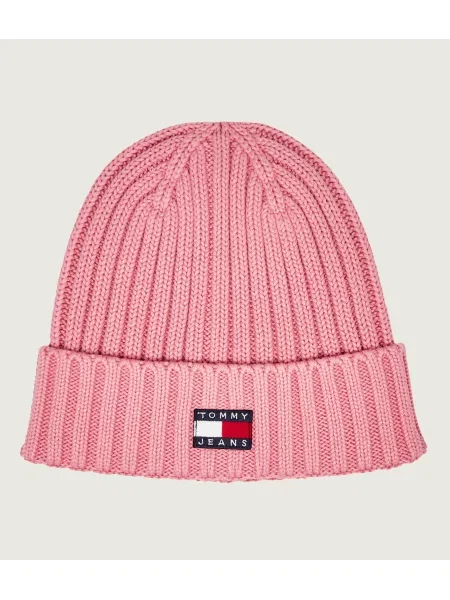 Tommy Jeans Căciulă HERITAGE albastru roșu cireș roz