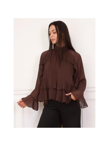 Top La Modeuse smeđa