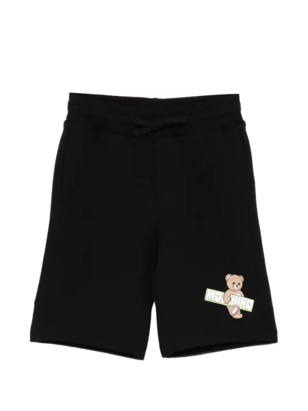 Szorty dziecięce Moschino czarne