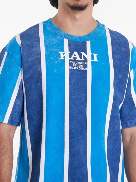 Póló Karl Kani autogrammal kék