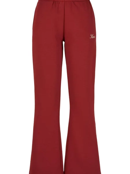 Karl Kani Hlače Script temno rdeča