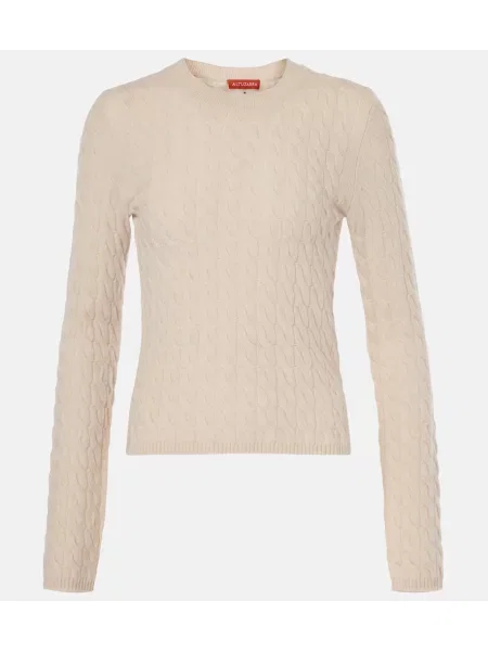 Pulover Altuzarra din cașmir alb