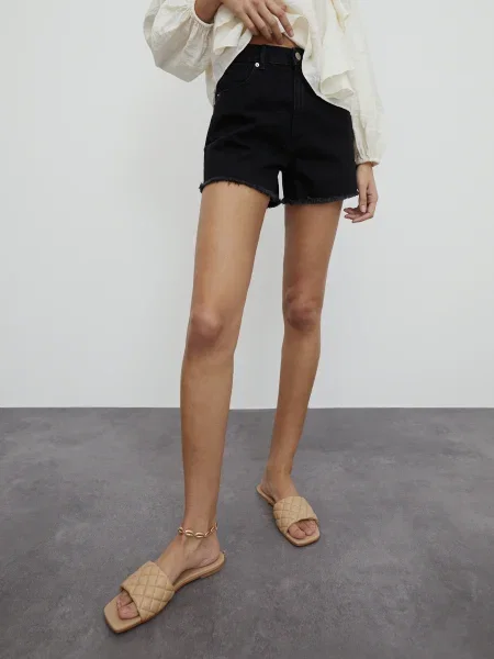 EDITED Jeans Jacey negru