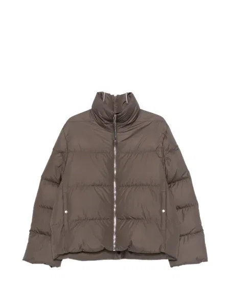Geacă Moncler + Rick Owens maro