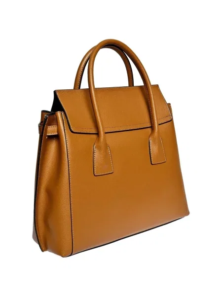 Geantă shopper Luisa Vannini maro