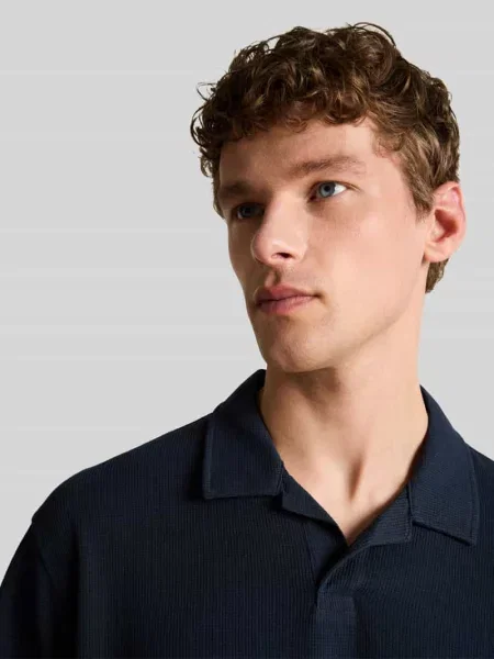 Koszulka polo o kroju relaxed fit z Mieszanka bawełny Tom Tailor Denim
