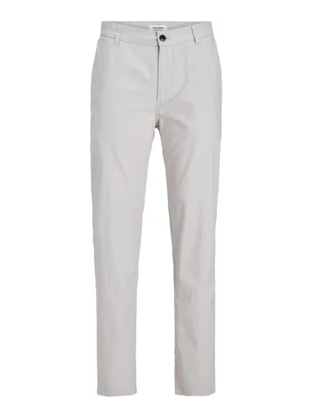 JACK & JONES „Chino“ stiliaus kelnės ACE SUMMER šviesiai pilka