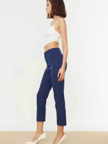 Pantaloni Trendyol albastru
