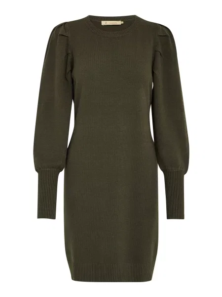 Peppercorn Rochie tricotat Robe Anissa oliv