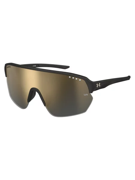 Okulary przeciwsłoneczne Under Armour Gamedat II/G S3 metalized black/grey bronze mirror czarne