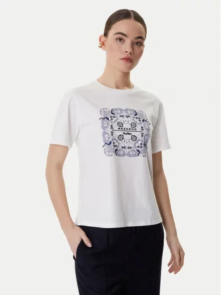 Weekend Max Mara T-Shirt West λευκό