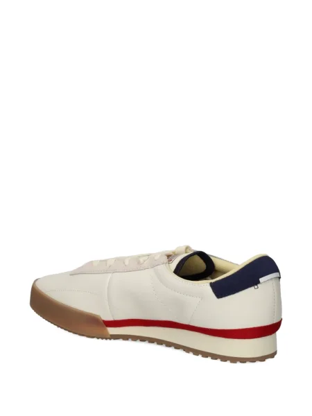 Sneakerși Lacoste din piele alb