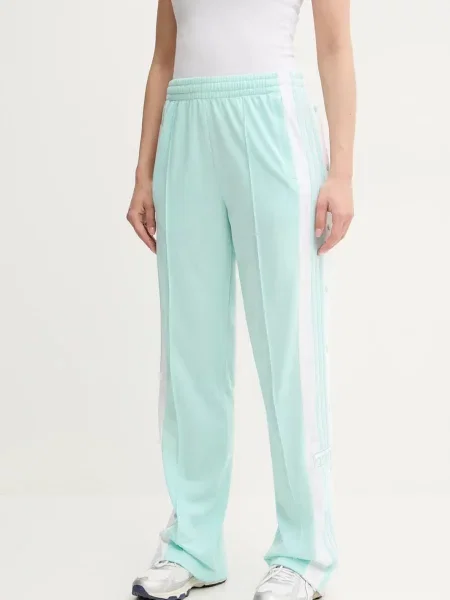 Adidas Originals pantaloni de trening Adibreak cu imprimeu turcoaz