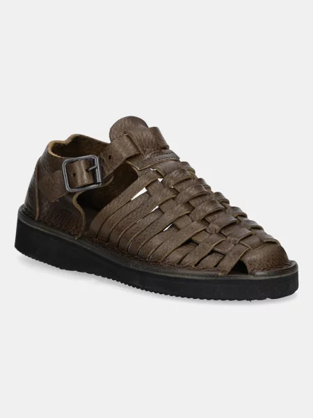 Fracap Kožené sandály Sandals zelené
