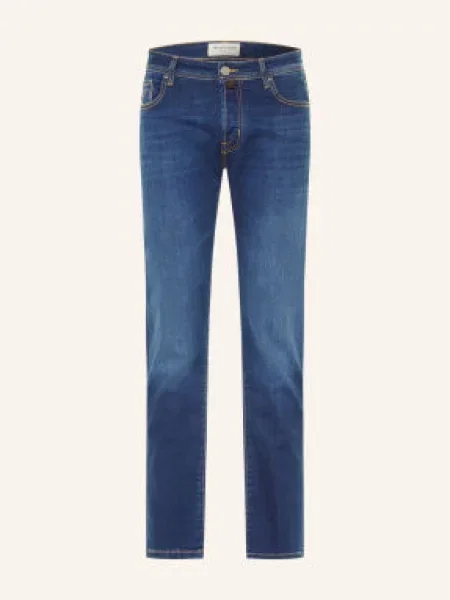 Jacob Cohen Džíny Bard Slim Fit mid blue modré