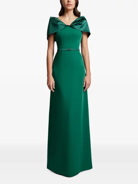 Rochie maxi Cristallini verde