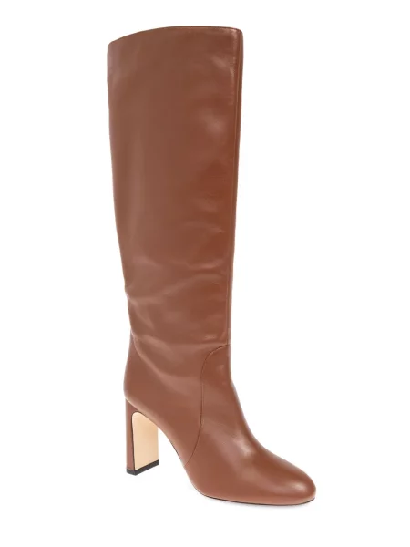 Botine Stuart Weitzman din piele maro