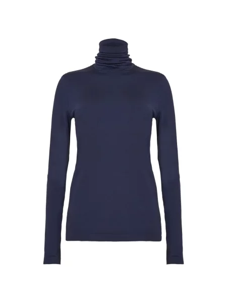 Lung tricou Wolford albastru