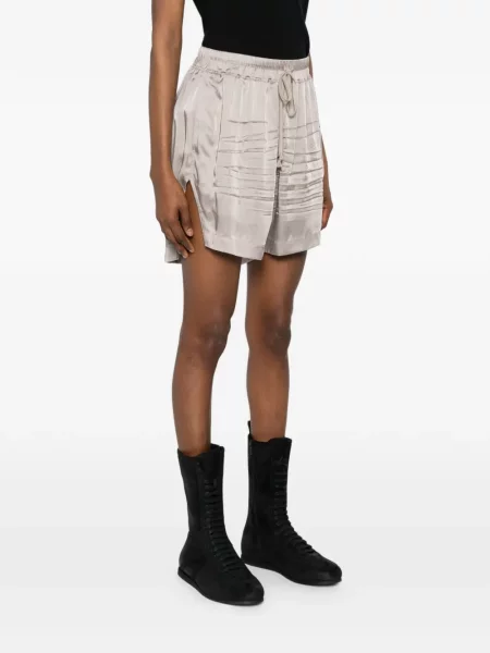 Pantaloni scurți Rick Owens cu cordon