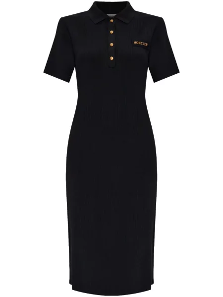 Sukienka midi Moncler do kolan garniturowa czarna