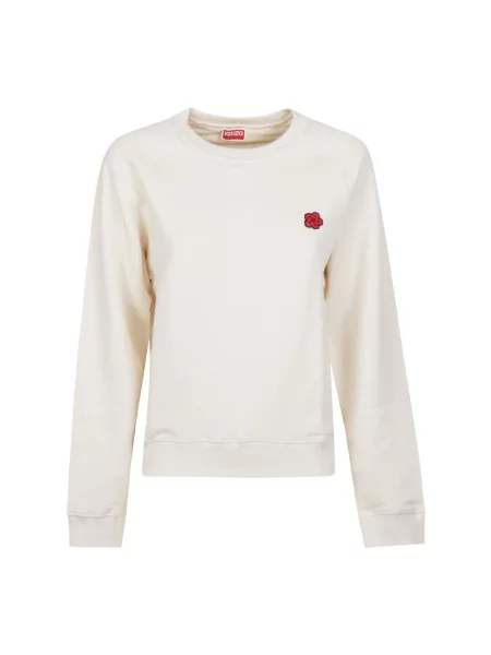 Bluza Kenzo w kwiatki klasyczna beżowa