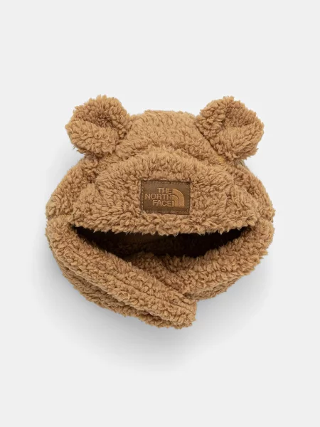 The North Face Detská čiapka BABY BEAR TRAPPER hnedá