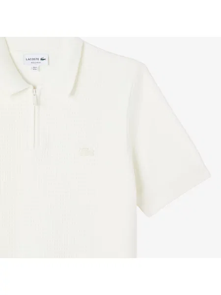Lacoste Sweter biały