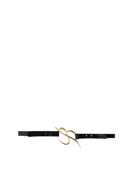 Pasek Blumarine z logo czarny