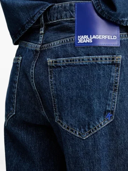 Blugi Karl Lagerfeld Jeans albastru