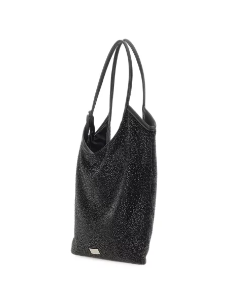 Stras geantă shopper Twenty Fourhaitch negru
