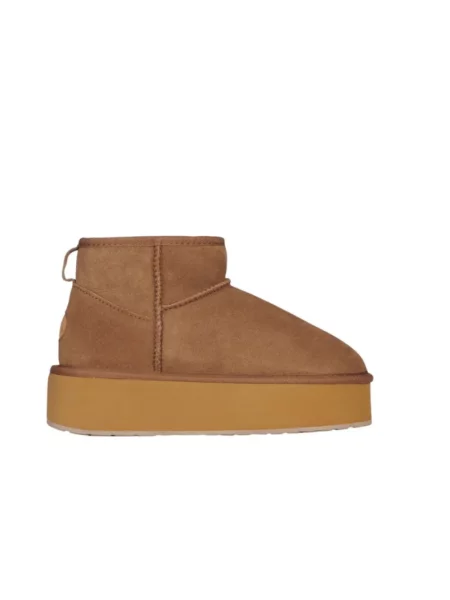 Śniegowce EMU Australia Stinger Micro Flatform chestnut brązowe