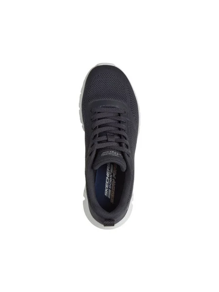 Sneakerși Skechers albastru