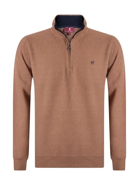 Williot Pulover bleumarin maro